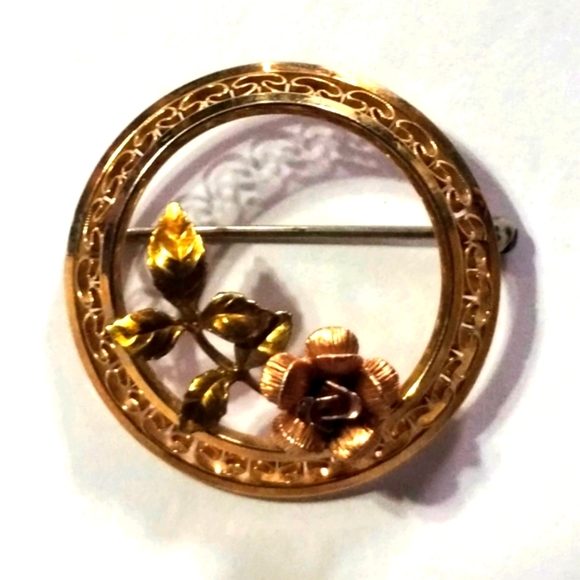 Krementz | Jewelry | Vintage Signed Krementz 4k Gold Overlay Filigree ...